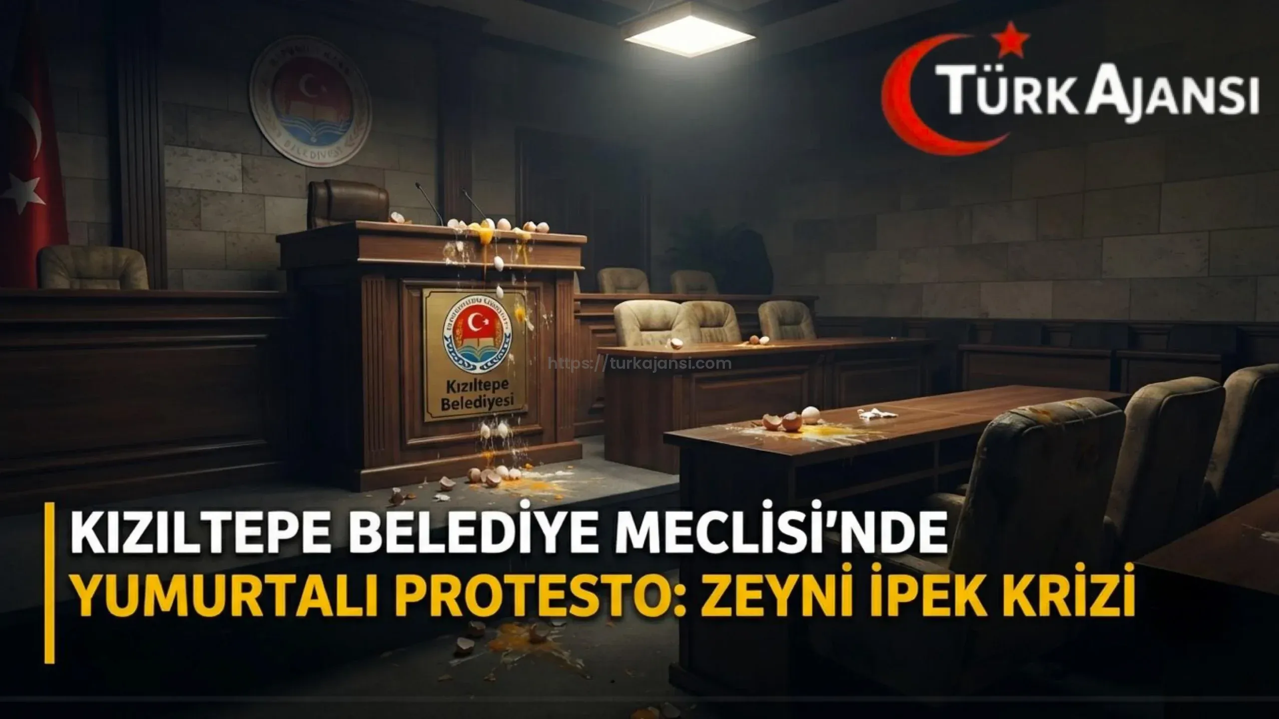 Kızıltepe Belediye Meclisi’nde Yumurtalı Protesto: Zeyni İpek Krizi