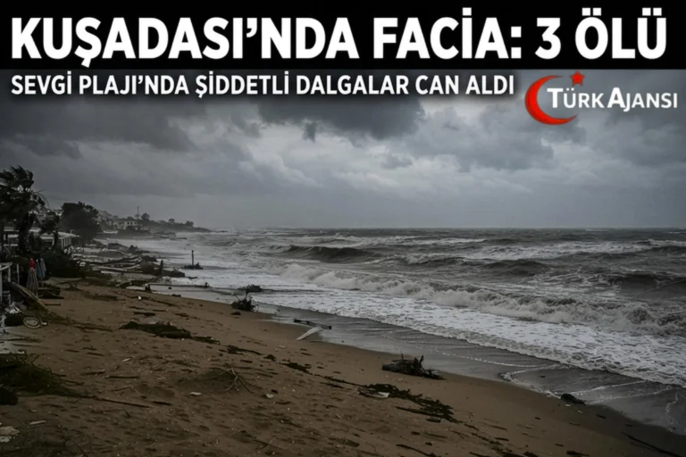 Kuşadası’nda Faciaya Yol Açan Dalga Felaketi: 3 Kişi Hayatını Kaybetti