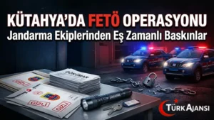 Kütahya’da FETÖ Operasyonu: Jandarma Çok Sayıda Gözaltı Gerçekleştirdi