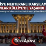 36. NATO Zirvesi Resepsiyonu: Miçotakis’e Mehteranlı Karşılama