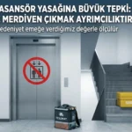 Motokuryelere Asansör Yasağına Sert Tepki: “İnsanlık Dışı ve Ayrımcı”