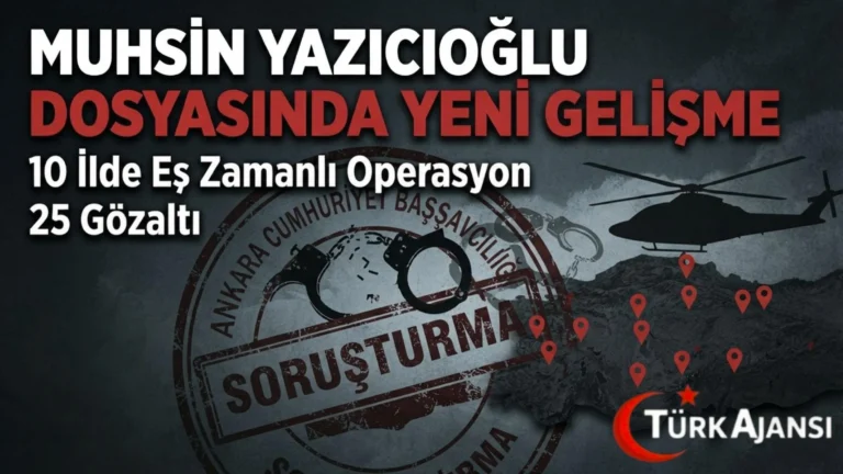 Muhsin Yazıcıoğlu Soruşturmasında 10 İlde Operasyon: 25 Gözaltı