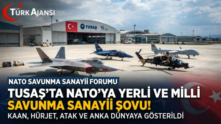 NATO Savunma Sanayii Forumu: TUSAŞ’ta NATO’ya Yerli ve Milli Savunma Sanayii Şovu!