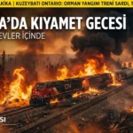 Ontario’da Kıyamet Gibi Orman Yangınları: Alevler Treni Sardı, Gökyüzü Turuncu!