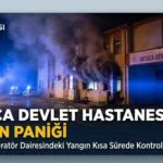 Ortaca Devlet Hastanesi’nde Yangın!