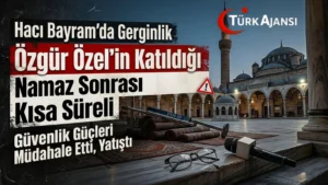 Özgür Özel’in Cuma Namazı Çıkışında Arbede!