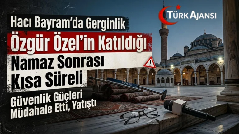 Özgür Özel’in Cuma Namazı Çıkışında Arbede!