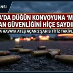 Sakarya’da Düğün Konvoyunda Havaya Ateş Açan 2 Şüpheliye Ceza