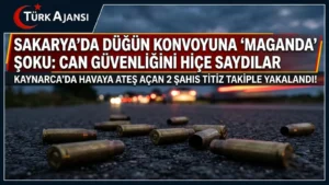 Sakarya’da Düğün Konvoyunda Havaya Ateş Açan 2 Şüpheliye Ceza