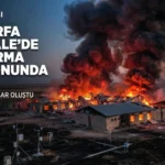 Şanlıurfa Akçakale’de Araştırma İstasyonunda Yangın