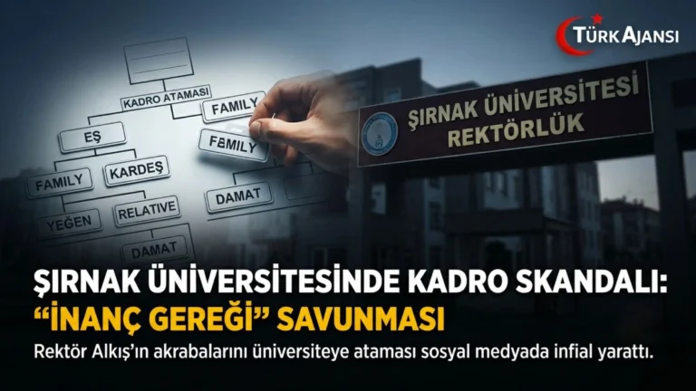 Şırnak Üniversitesi Rektörü’nün Akraba Atamaları Açıklaması Tepki Çekti