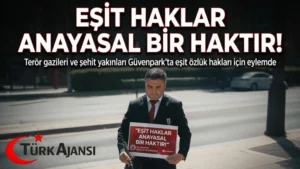 Terörle Mücadelede Yaralanan Gaziler Güvenpark’ta Hak Arayışını Sürdürüyor