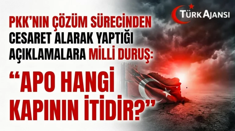 Terörün Sahte Açıklamalarına Sert Tepki: Türk Milleti Bunları Tanıyor