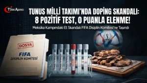 Tunus Milli Takımı’nda Doping Şoku: 8 Futbolcunun Testi Pozitif Çıktı!