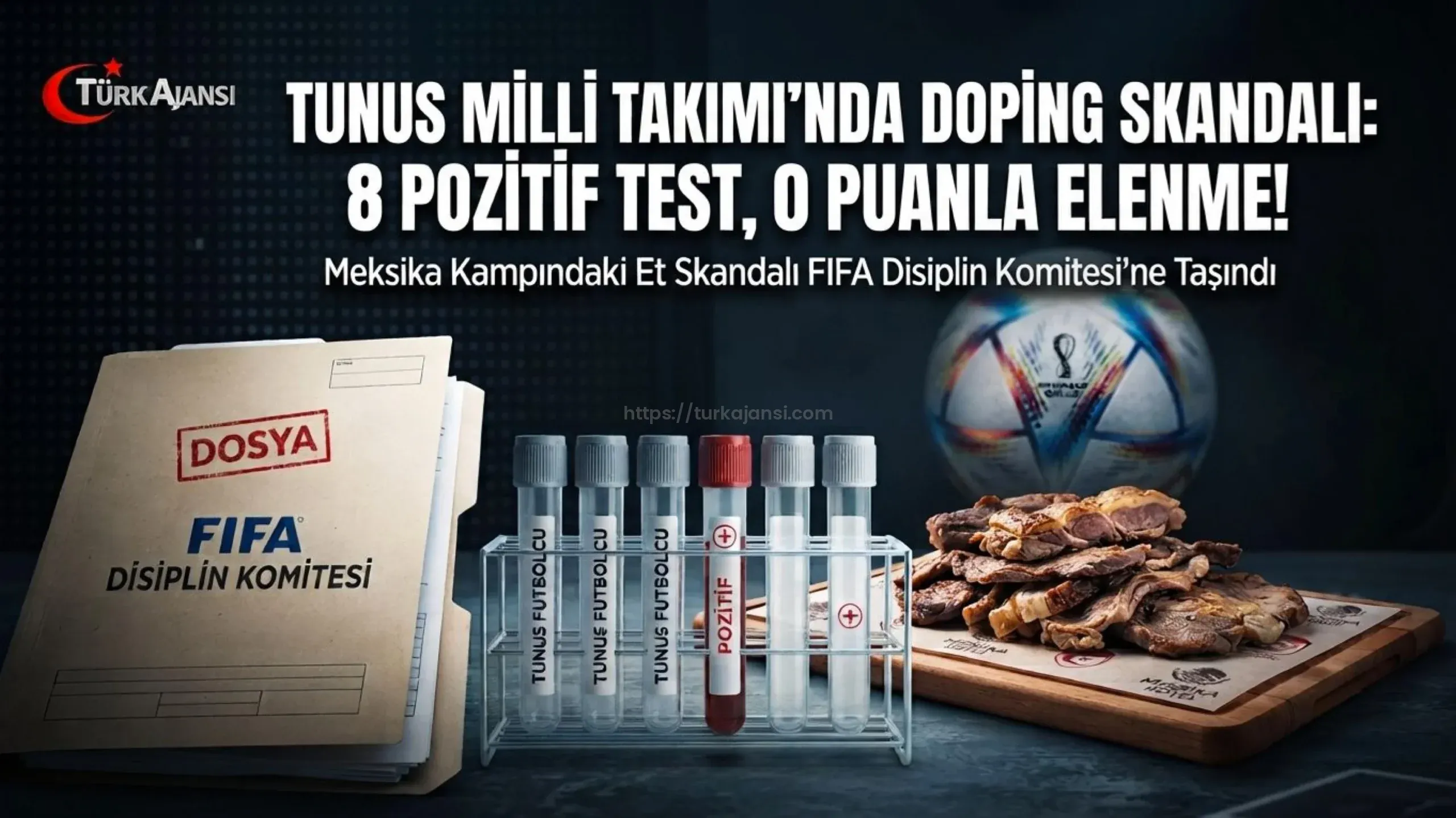 Tunus Milli Takımı’nda Doping Şoku: 8 Futbolcunun Testi Pozitif Çıktı!