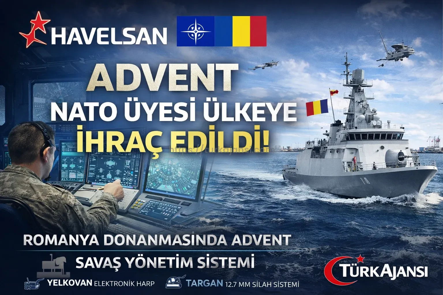 Milli ADVENT Savaş Yönetim Sistemi İlk Kez NATO Üyesine İhraç Edildi