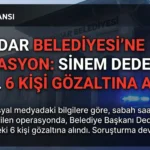 Üsküdar Belediyesi’ne Operasyon: Başkan Sinem Dedetaş Gözaltına Alındı