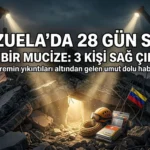 Venezuela’da Depremden 28 Gün Sonra Gelen Mucize