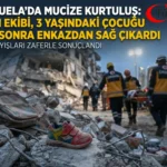 Venezuela’da Mucize Kurtuluş: 3 Yaşındaki Çocuk 6 Gün Sonra Enkazdan Sağ Çıkarıldı!