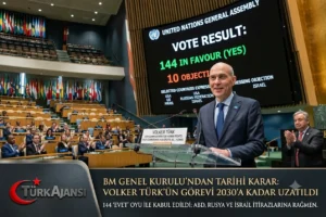 Volker Türk Görev Süresi: 144 Ülkenin Oyuyla Kritik Karar