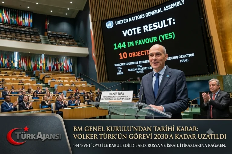Volker Türk Görev Süresi: 144 Ülkenin Oyuyla Kritik Karar