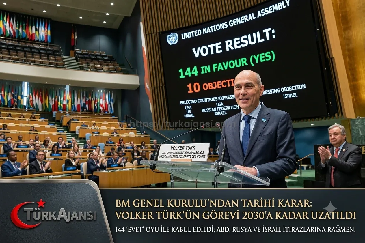 Volker Türk Görev Süresi: 144 Ülkenin Oyuyla Kritik Karar