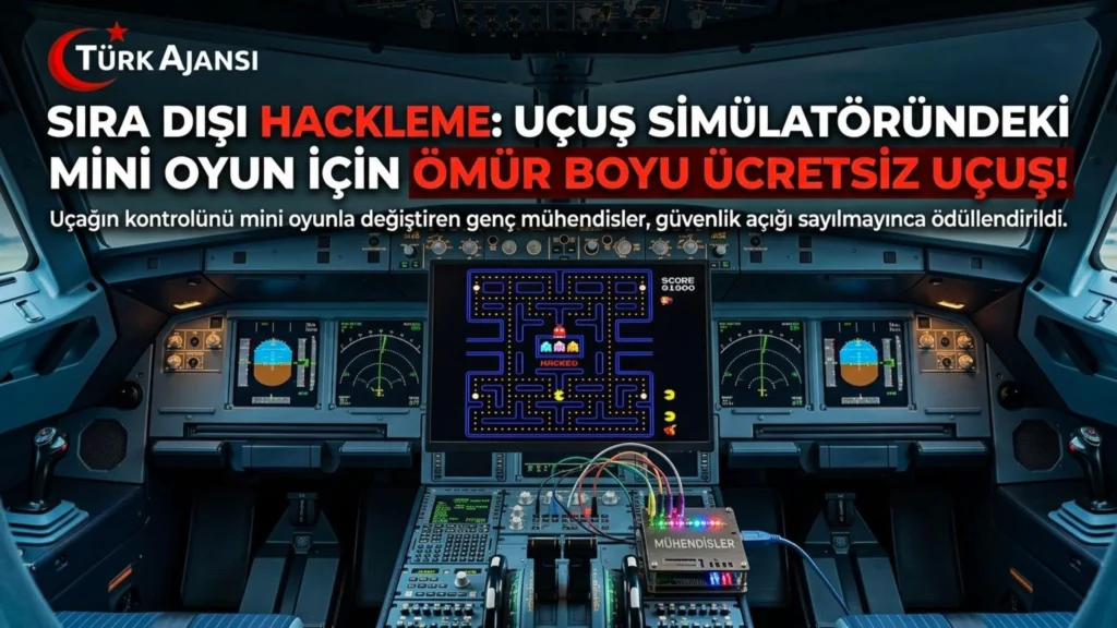 Yazılım ve Kodlama: Uçağı Hackleyip Oyun Oynayan 2 Mühendise Ömür Boyu Ücretsiz Uçuş Hediyesi 2 Yazılım ve Kodlama: Uçağı Hackleyip Oyun Oynayan 2 Mühendise Ömür Boyu Ücretsiz Uçuş Hediyesi