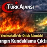 Ankara Yenimahalle’de Otluk Alandaki Yangın Kundaklama Çıktı