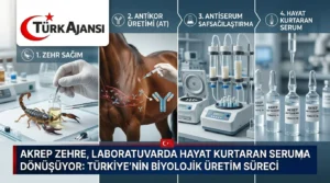 Akrep Zehri Hayat Kurtaran Seruma Dönüşüyor