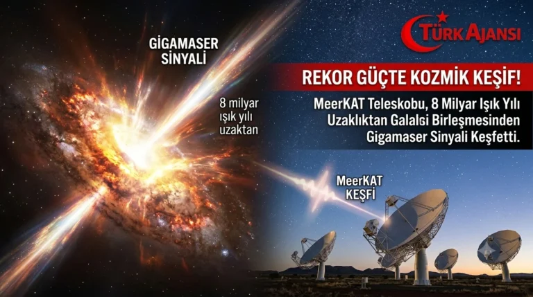 Astronomlardan Rekor Keşif: 8 Milyar Işık Yılı Uzaklıktan Güçlü Kozmik Sinyal