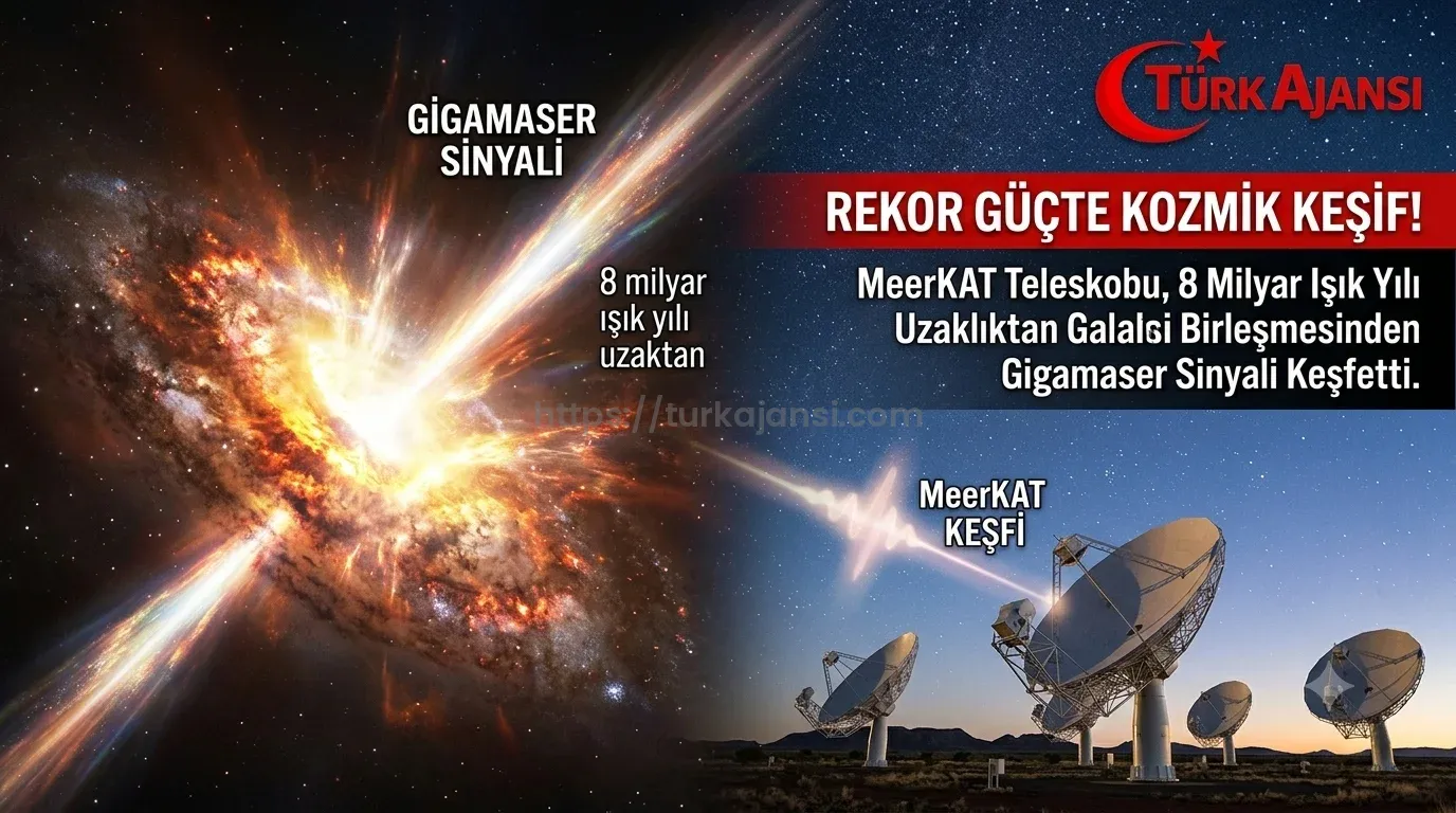 Astronomlardan Rekor Keşif: 8 Milyar Işık Yılı Uzaklıktan Güçlü Kozmik Sinyal