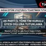 AK Parti Aydın İl Yöneticisinin Oğlu Uyuşturucu Davasında Tutuklu