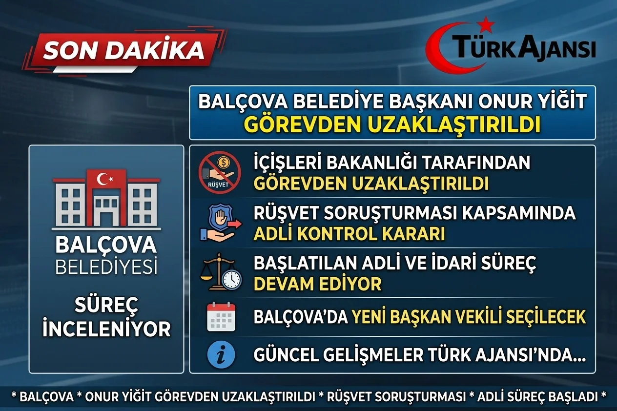 Balçova Belediye Başkanı Onur Yiğit Görevden Uzaklaştırıldı