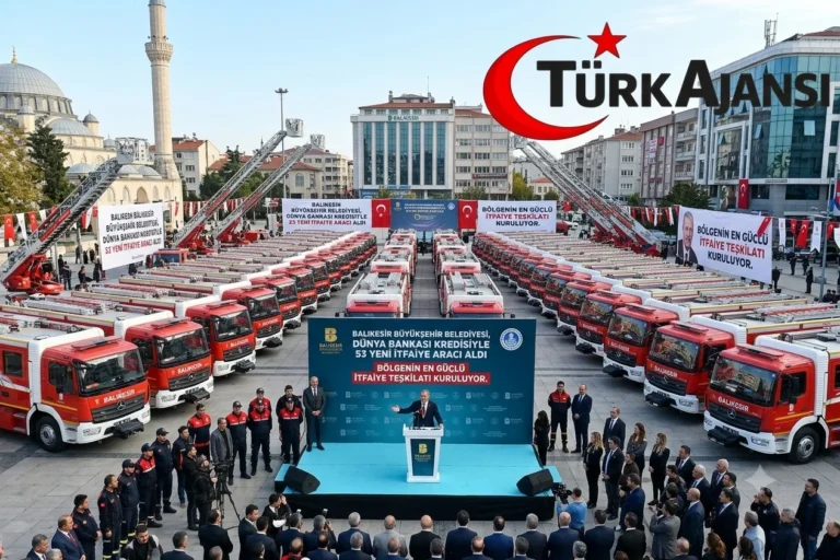 Balıkesir İtfaiyesine Dünya Bankası Kredisiyle 53 Yeni Araç