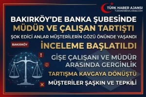 Banka Şubesinde Müdür–Gişe Çalışanı Tartışması Şaşkınlık Yarattı