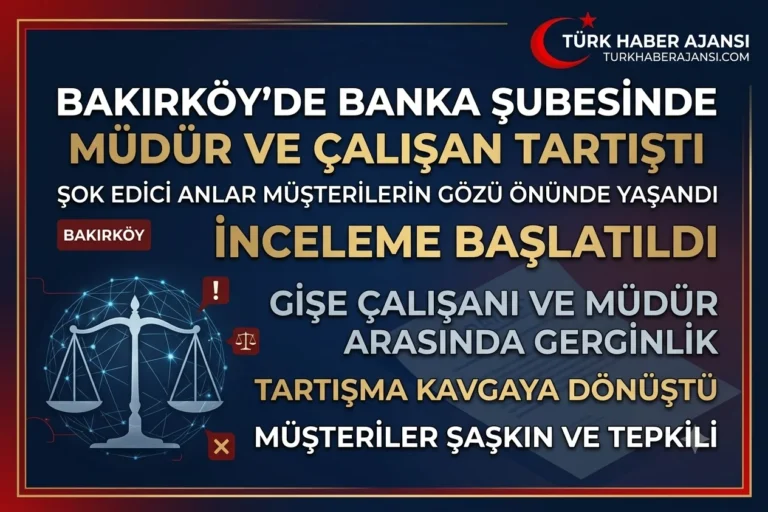Banka Şubesinde Müdür–Gişe Çalışanı Tartışması Şaşkınlık Yarattı