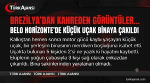 Brezilya’da Uçak Kazası – Belo Horizonte’de 2 Ölü, 3 Yaralı