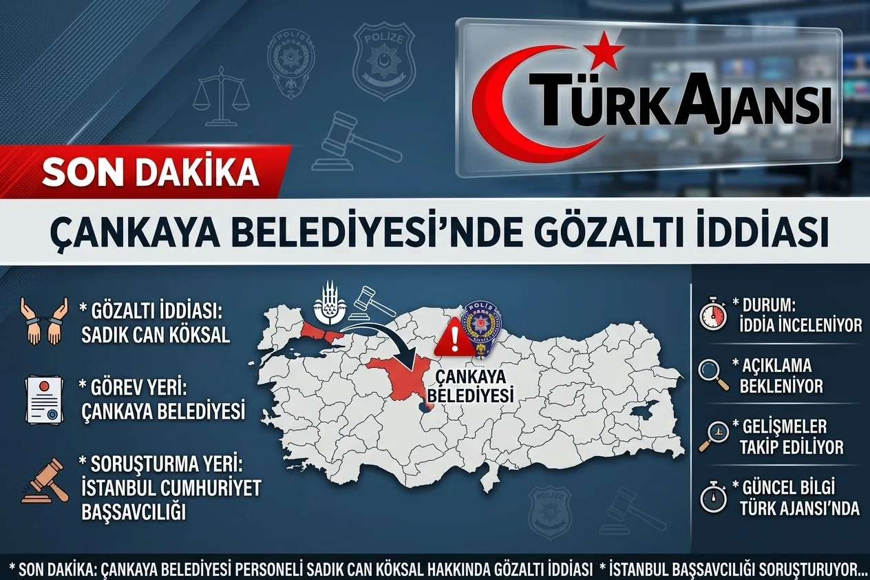 Çankaya Belediyesi’nde Gözaltı İddiası – Sadık Can Köksal Soruşturma Kapsamında