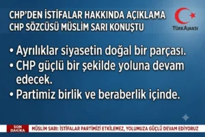 CHP Üyeleri İstifalarıyla İlgili Açıklama Yaptı