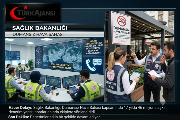 Dumansız Hava Sahasında 17 Yılda 46 Milyon Denetim