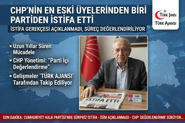 En Eski Chp’li Üye İstifa Etti
