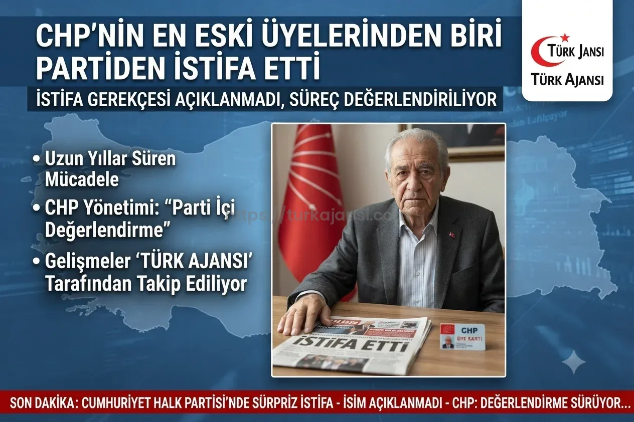 En Eski Chp’li Üye İstifa Etti