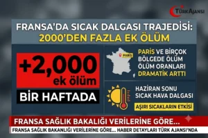 Fransa’da Sıcak Hava Dalgası – Bir Haftada 2.000 Ölüm