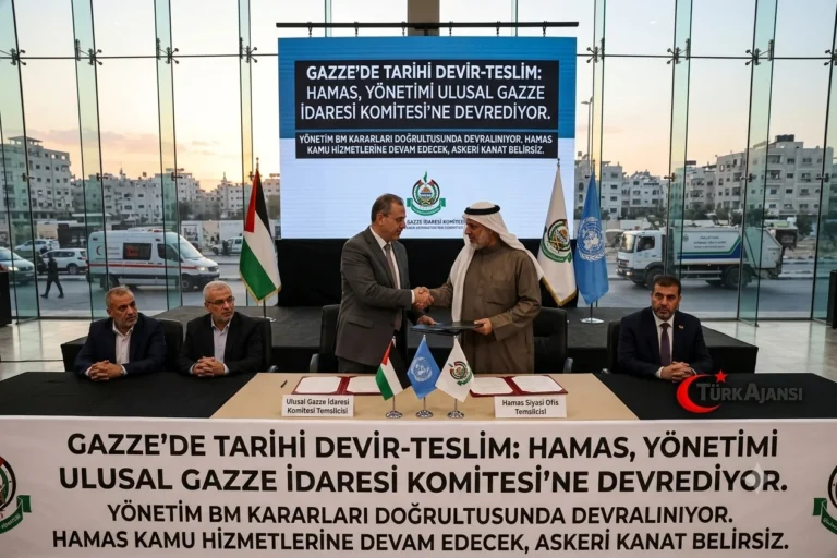 Hamas, 19 Yıl Sonra Gazze Yönetimini Sonlandıracağını Duyurdu