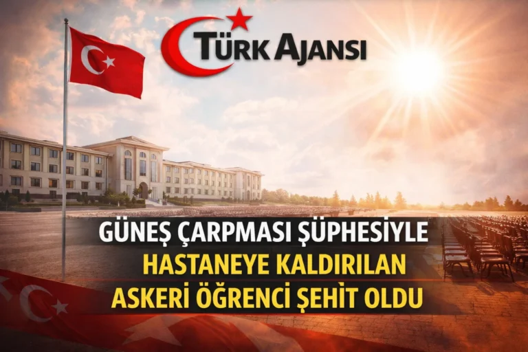 Güneş Çarpması Şüphesiyle Bir Askeri Öğrenci Şehit Oldu, 3 Öğrencinin Tedavisi Sürüyor