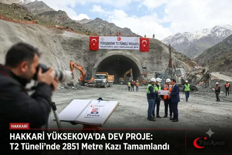 Hakkari’de T2 Tünelinde Çalışmalar Başladı