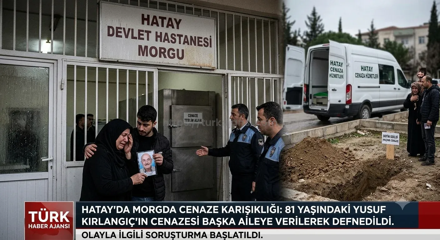 Hatay’da Hastane Morgunda Cenaze Karışıklığı