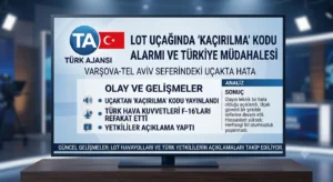 Tel Aviv Uçuşunda Alarm: Türkiye F-16’ları Havalandı!