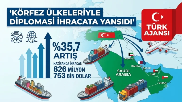 Türkiye’nin Körfez Diplomasisi İhracata Yansıdı: Haziranda %35,7 Artış