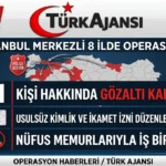 Nüfus Memurlarıyla İş Birliği: 31 Gözaltı Kararı İstanbul Merkezli Operasyon